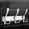 YUNISS Coat Rack Wall Mounted,3 Tri Stainless Steel Coat Hook