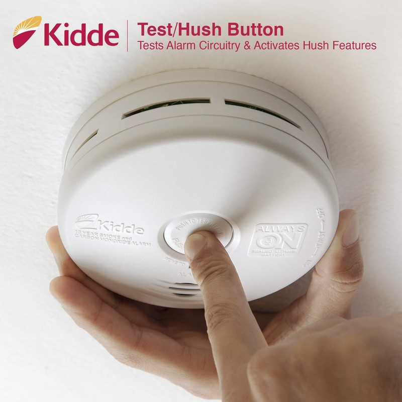 Kidde 21010170 10 Year Smoke and Carbon Monoxide Alarm Detector