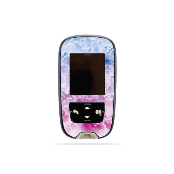 MightySkins Skin Compatible with Accu-Chek Guide - Candy Clouds |