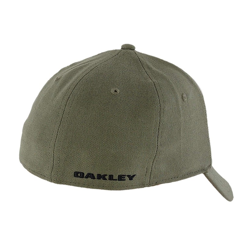 OAKLEY Men's Tincan Cap, Worn Olive/Graphic Camo, Large-X-Large