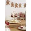 Lenox 893490 Holiday 2-Tiered Server, Christmas Dinnerware