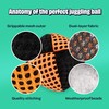 CALIBER GAMES Premium Juggling Balls Set of 4 - Bonus