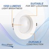 RecPro RV 6" 12V LED Recessed Ceiling Light | 6