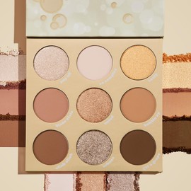 ColourPop Feelin' Bubbly Eyeshadow Palette - Brown & Gold Palette with Metallic and Matte Finishes - High-Pigment Eye Makeup with a Long-Wearing Formula (0.3 oz)