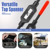 Mesee Adjustable Tap Wrench Handle M4-M12 Screw Tap Holder Reamer