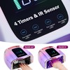 Purtato Professional Rechargeable 96W UV LED Portable Cordless UV Light