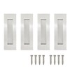 Hadnles Recessed Finger Flush Pulls - Fit Wardrobe, Pocket, Sliding