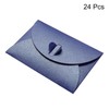 PATIKIL Mini Envelopes, 24 Pack Heart Clasp Tiny Items Storage