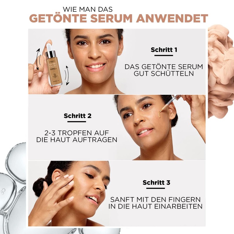 L'Oréal Paris Tinted Serum Nourishing Liquid Foundation with Hyaluronic Acid