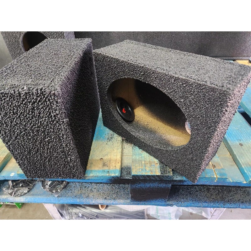 Kuztomboxes Dual 6x9" Universal Speaker Boxes Heavy duty Liner Sprayed