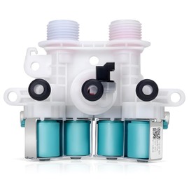 For Whirlpool Cabrio WTW8500DR2 WTW8500DC2 WTW7500GC0 WTW7500GW0 WTW8500DC0 WTW5105HW0 WTW5105HW1 WTW7500GC2 WTW7500GW2 WTW8500DC5 WTW7500GW WTW8500DW WTW8500DW1 Replaces Washer Water Inlet Valve