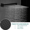 Hoimpro 12 Inch Square Rain Shower Head