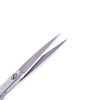 REFINE - Italy Eyebrow Scissors with Wooden Handle Spoolie Grooming