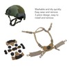 Helmet Liner System Internal Sponge Pad Adjustable Helmet Dial Suspension