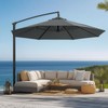 LUSCHEER Replacement Parasol Canopy Waterproof, Parasol Replacement Canopy Cover Patio