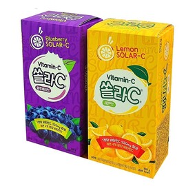 고려) 쏠라씨 (80정) 레몬맛/블루베리맛 각 1팩 Koryo) Solasi (80 tablets) Lemon flavor/Blueberry flavor each 1 pack