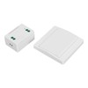 Wireless Light Switch Receiver Kit Self Generating Kinetic Energy Remote