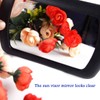 Silence Shopping Sun Visor Mirror Clip-On, Car Makeup Vanity Mirror,