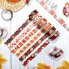 NIKOMIE Washi Tape Set,12 Rolls Fall Pumpkin Maple Leaves Decorative