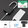 eLinkSmart Long Fingerprint Padlock - Remote Authorization via Phone, Heavy