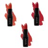 Kit Labial Mate Bissú Tonos Rojos 3 Pzas (Rojo, 3)
