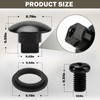 Rear Window Latch Bolt Nut Screw Cab Glass Fits 2003-17