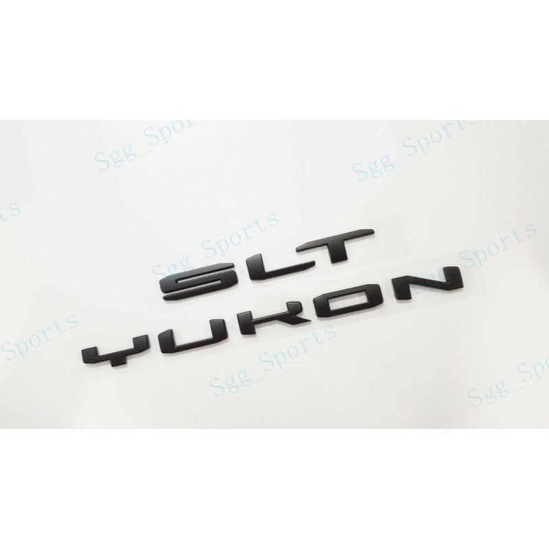 GMC 2PCS GMC 2021-2023 Yukon Yukon XL Rear Tailgate Matte