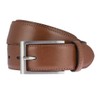 LLOYD Men's Belts Leather Belt Black 6582, Cognac