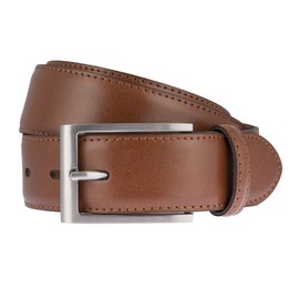 LLOYD Men's Belts Leather Belt Black 6582, Cognac