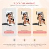 Folding Portable Makeup Mirror with LED Light – iPad Size