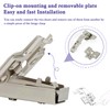 2 Pack 135 Degree Corner Hinges,Kitchen Cabinet Corner Door Hinges