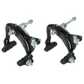 FOMTOR Bicycle Brakes C Brake, 1 Pair Bicycle Brake Set, Road Bike Brake, Bicycle Brake Set, Replacement Parts Accessories for Most Mountain Bikes and Bicycles, Black