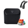 Car Trash Can Bin with Lid & 90PCS Trash Bags
