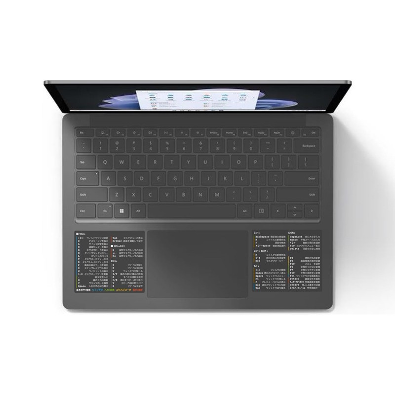 Windows Laptop PC Shortcut Sticker Japanese Version Quick Reference Table