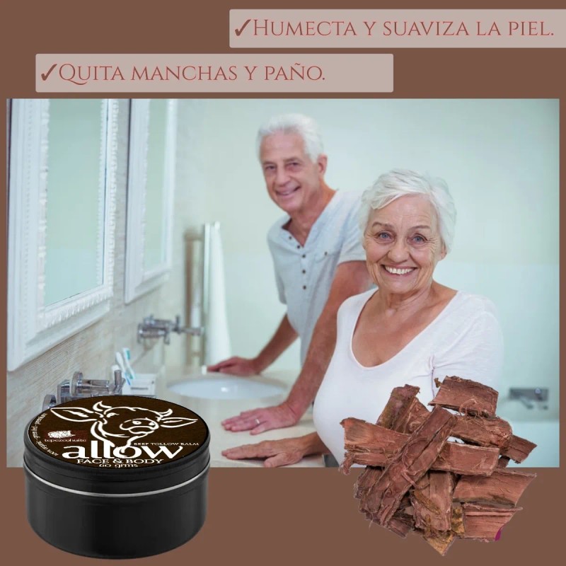 Crema Facial Sebo Bovino Tepezcohuite Antimanchas 60ml Todo Tipo De