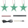 Star Shaped Soldering Practice Kit DIY Electronic Welding Exercise Board