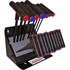 EKLIND 60825 Power-T T-Handle Ball-Hex allen wrench T-Key Combo- 9in Inch / MM (2 sets 19pc)