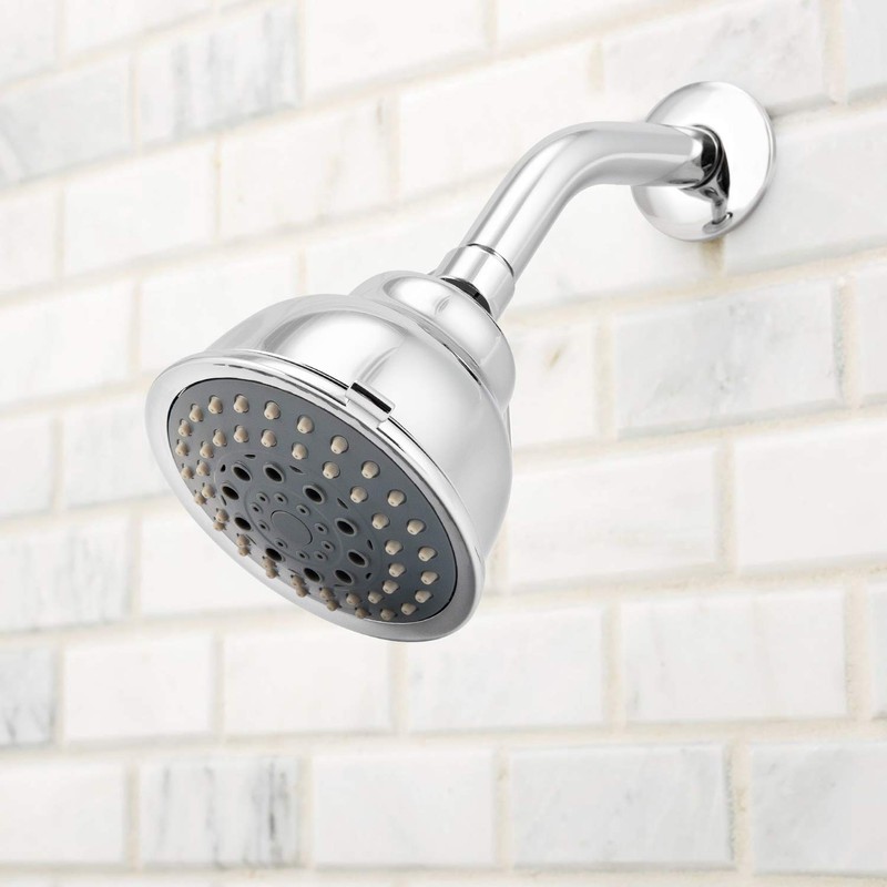 Voolan High Pressure Shower Head with Shower Arm - 5