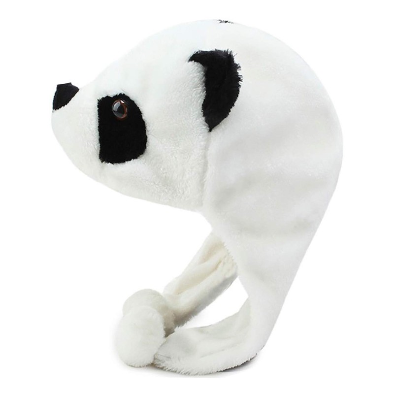 White Fang CA355 Autumn Winter Hat, Cold Protection, Cap, Panda,
