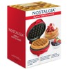 Nostalgia MWF5AQ MyMini Personal Electric Waffle Maker, Hash browns, French