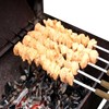 12 Pack Kebab Skewers BBQ Barbecue Skewers Stainless Steel Flat