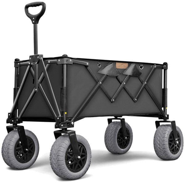 All-Terrain Beach Wagon with Big Wheels for Sand, [Extra Large]