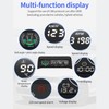 Carbon Fiber Style HUD HeadUp Display Slope Meter Overspeed Water
