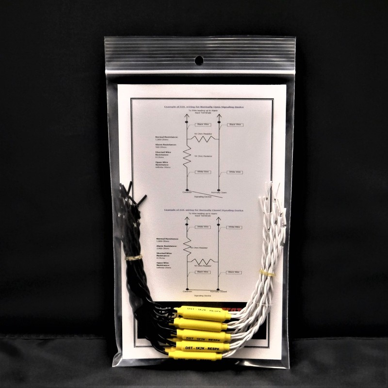 Resistor Packs (Qty 10) Spider Security DST-1K2K-RESPK End of Line