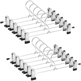 Opuss Metal Pants Shorts Hangers, Heavy Duty Kids Skirt Hangers With 2