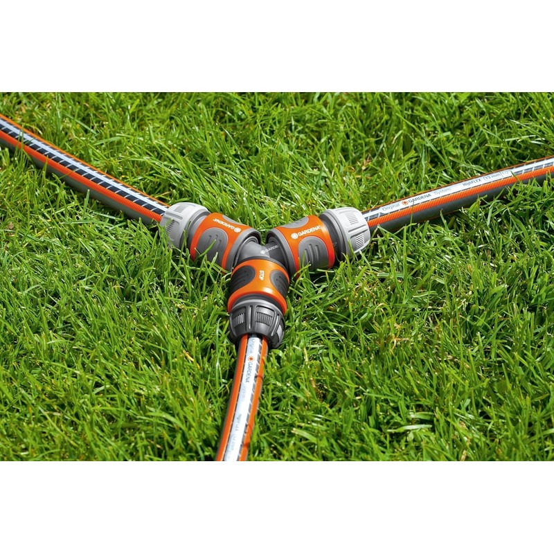 Gardena Y-Piece, Single, 30 x 20 x 20 cm, Black