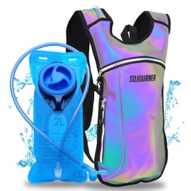 Sojourner Rave Hydration Pack - Hydration Backpack - Hydropack with 2L Bladder - Water Backpack for Festivals, Hiking, Running, Biking and More