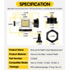 DearChan 273564Z Manual Air Relief Valve Replacement/Pressure Release Assembly with