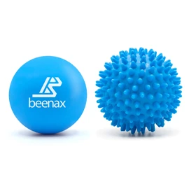 Beenax Lacrosse & Spiky Massage Ball Set - Perfect for Trigger Point Therapy, Myofascial Release, Plantar Fasciitis, Deep Tissue and Muscle Relief - Designed to Relieve Stress and Relax Tight Muscle