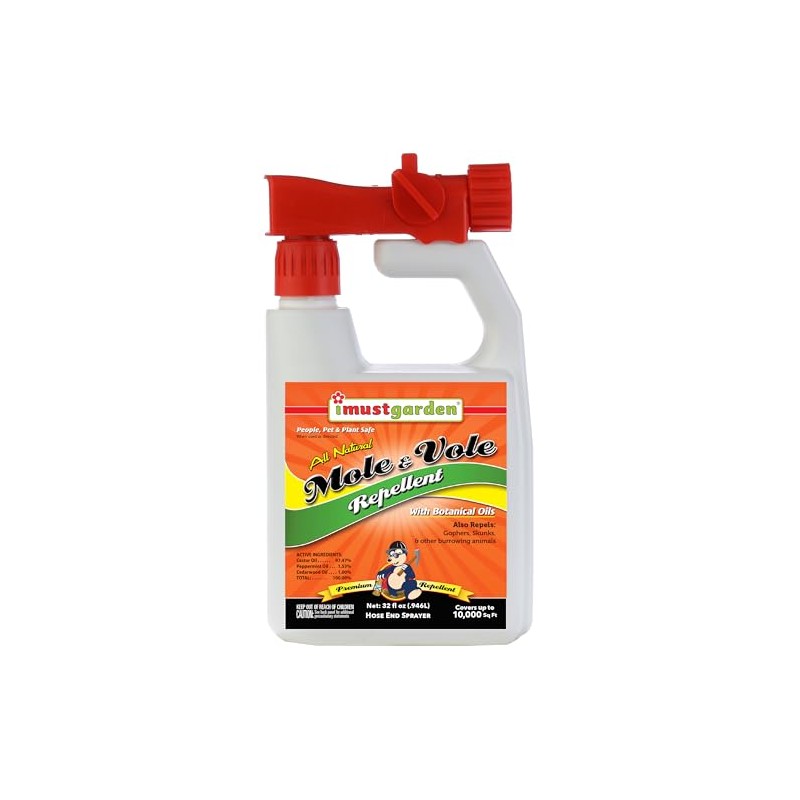 I Must Garden Mole & Vole Repellent Hose End Concentrate